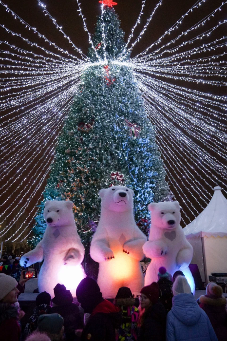 Открытие «Снежного городка»