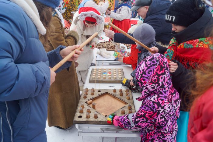 Народные гуляния Масленица